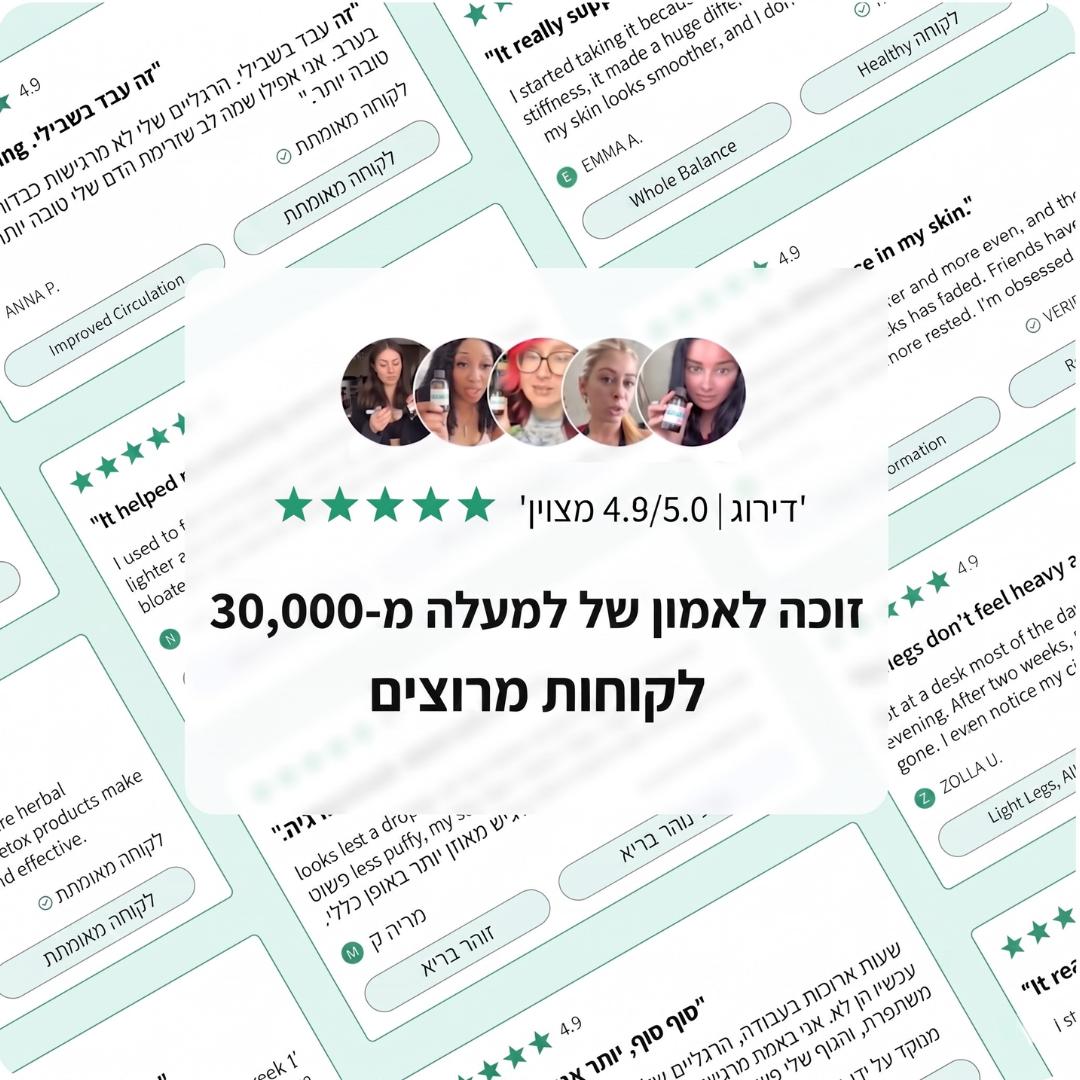 ™CELESTA טיפות ניקוז לימפתי